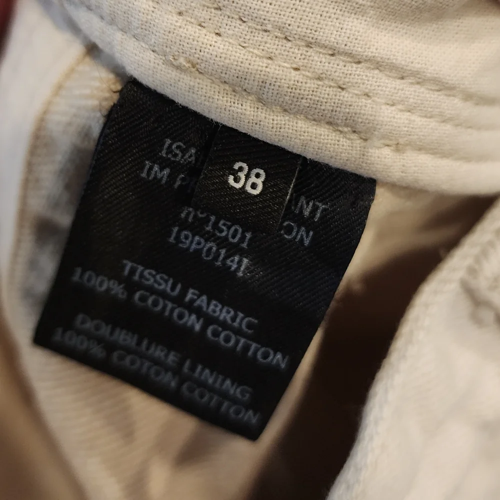 Isabel Marant Off White Denim Skirt Size 38 (Size 6) 100%‎ Cotton